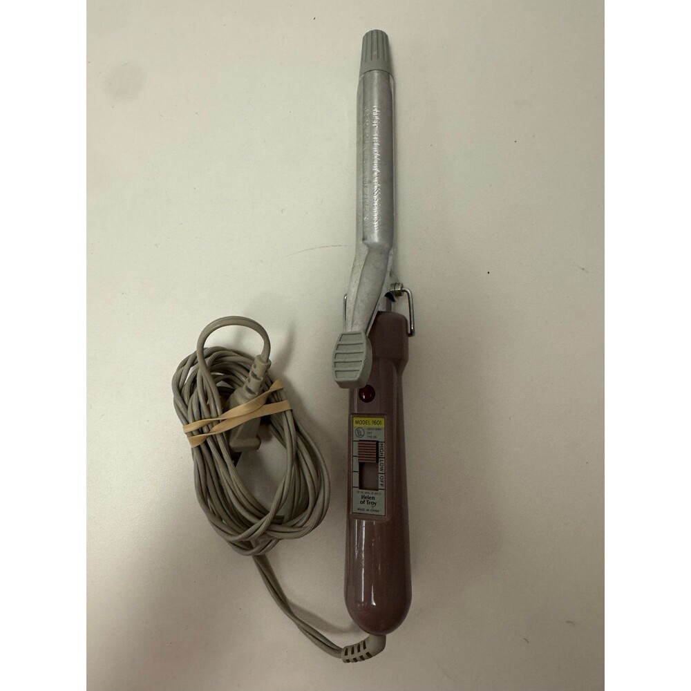 Helen of Troy Wonderwand 1” Curling Iron Model 1601  Works Tested